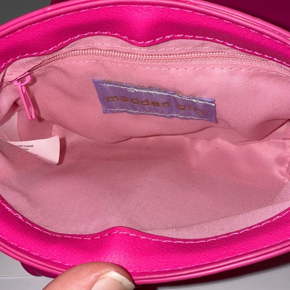 Madden Girl Hot Pink Mini Handbag Crossbody Purse OS Barbiecore Feminine Y2K - Picture 14 of 16